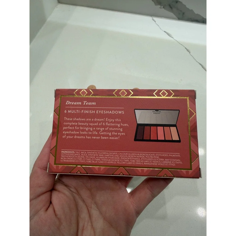 Laura Geller Dream Team Blush Hour 6 Multi-Finish Eyeshadow Palette New Sealed